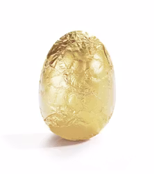 Påskägg - Vit Nougatkrisp 11g Lösvikt (2.7kg/krt)