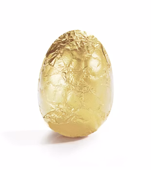 Påskägg - Vit Nougatkrisp 11g Lösvikt (2.7kg/krt)