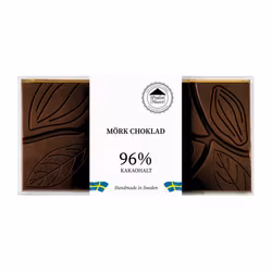96% Choklad - Ren Choklad 100g (x 10st)