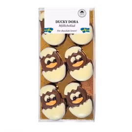 Ducky Dora - Ljus Nougatkrisp 108g (x 10st)