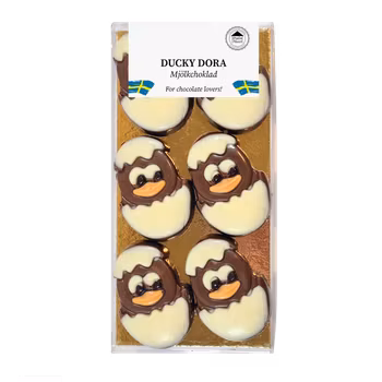 Ducky Dora - Ljus Nougatkrisp 108g (x 10st)