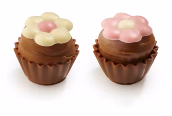 Daisy & Rose Blommor Cupcake Chokladkräm 21.5g/st (x 80st)