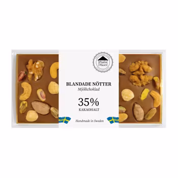 35% Choklad - Blandade Nötter 100g (x 10st)