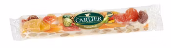 Carlier Nougat - FRUKT Mandel & Hasselnötter 100g (x 24st KRT)