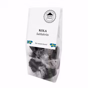 Saltlakritskola 150g (x 15st)