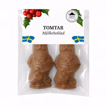 35% Mjölkchoklad - Tomtar 25g (x 20st)
