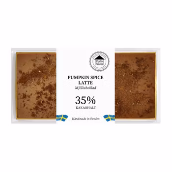 35% Choklad - Pumpkin Spice Latte 100g (x 10st)