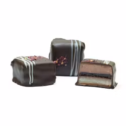 Pralin - Champagne, Hallon & Rosblad Vegan 12g/st (x 40st)