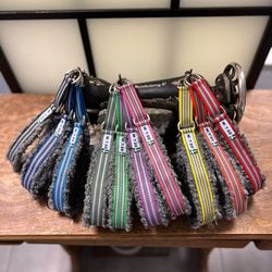Metizo Halsband, halvstryp med foder av fårskinnsimitation