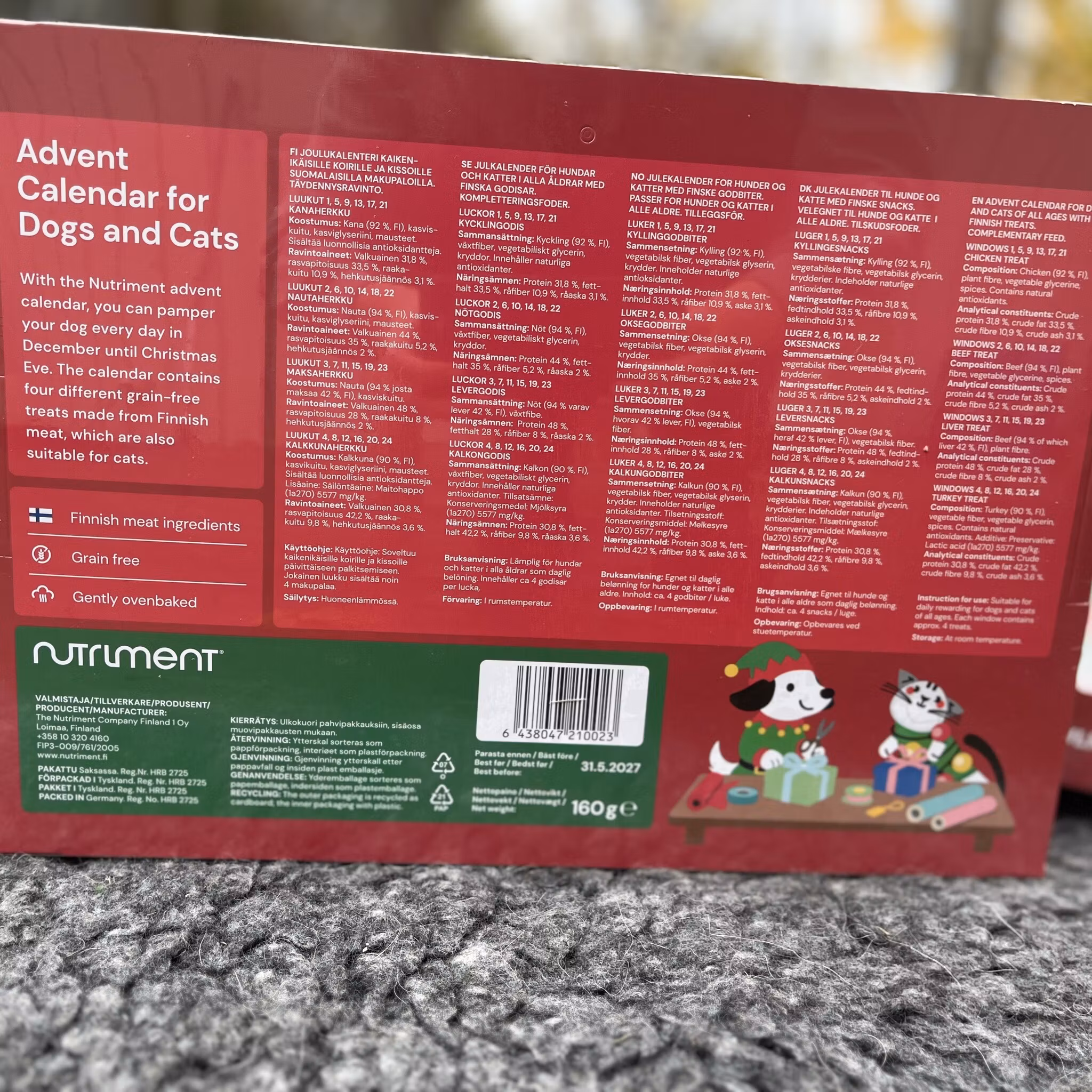 Adventskalender för hund och katt!