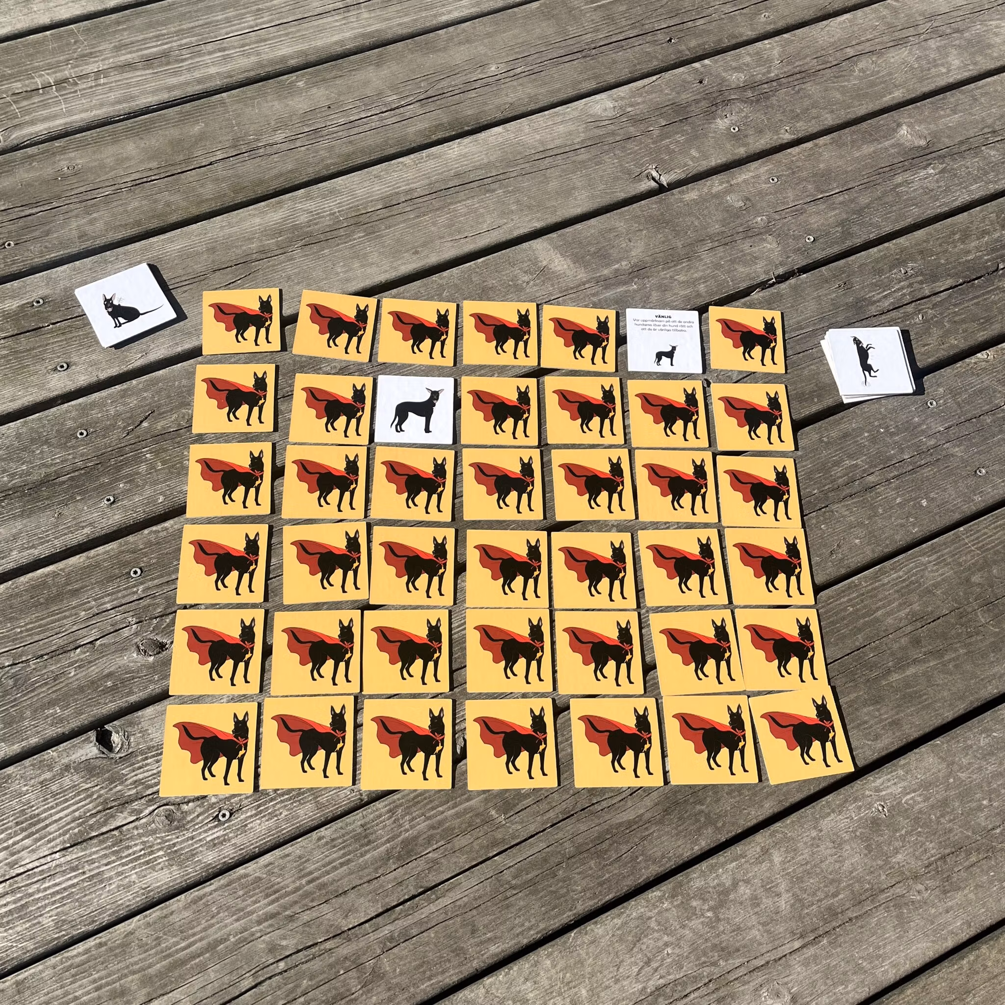 Superhjältememory - Lär dig hundspråk på ett roligt sett