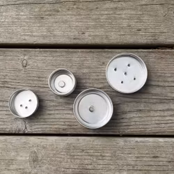 Behållare rund, med magnet