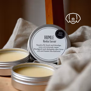 Humle Raska Tassar, mjukgörande tassalva - 15 eller 60 ml