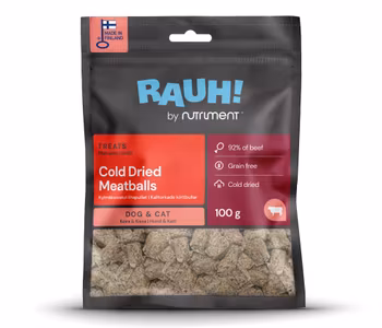 Rauh Kalltorkade Köttbullar