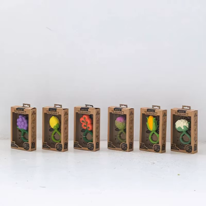 OLI & CAROL- Grape Rattle Toy