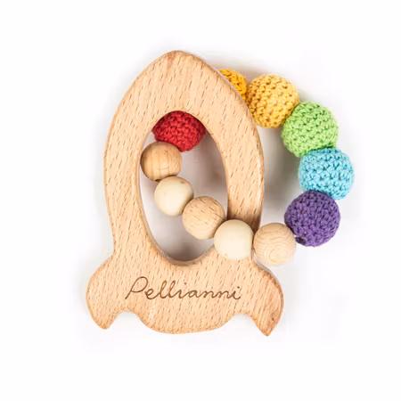 Pellainni- Rocket teether, Pride/ bitring