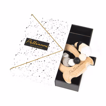 Pellianni- Rocket teether, Contrast/ bitring