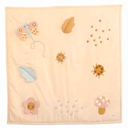 Roommate- Activity Blanket -Baby Bugs - PASTEL/ aktivitetlek