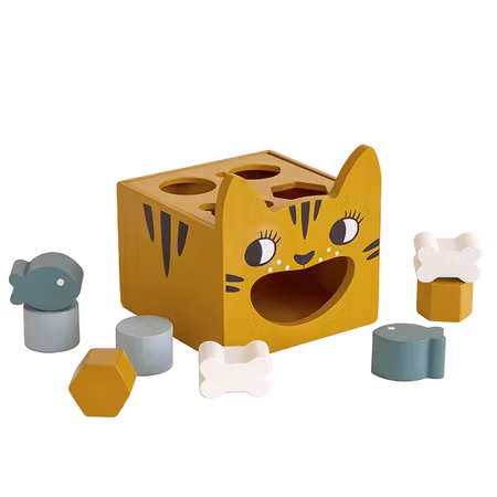 Roommate- Sorting Box - Tiger/ trälek