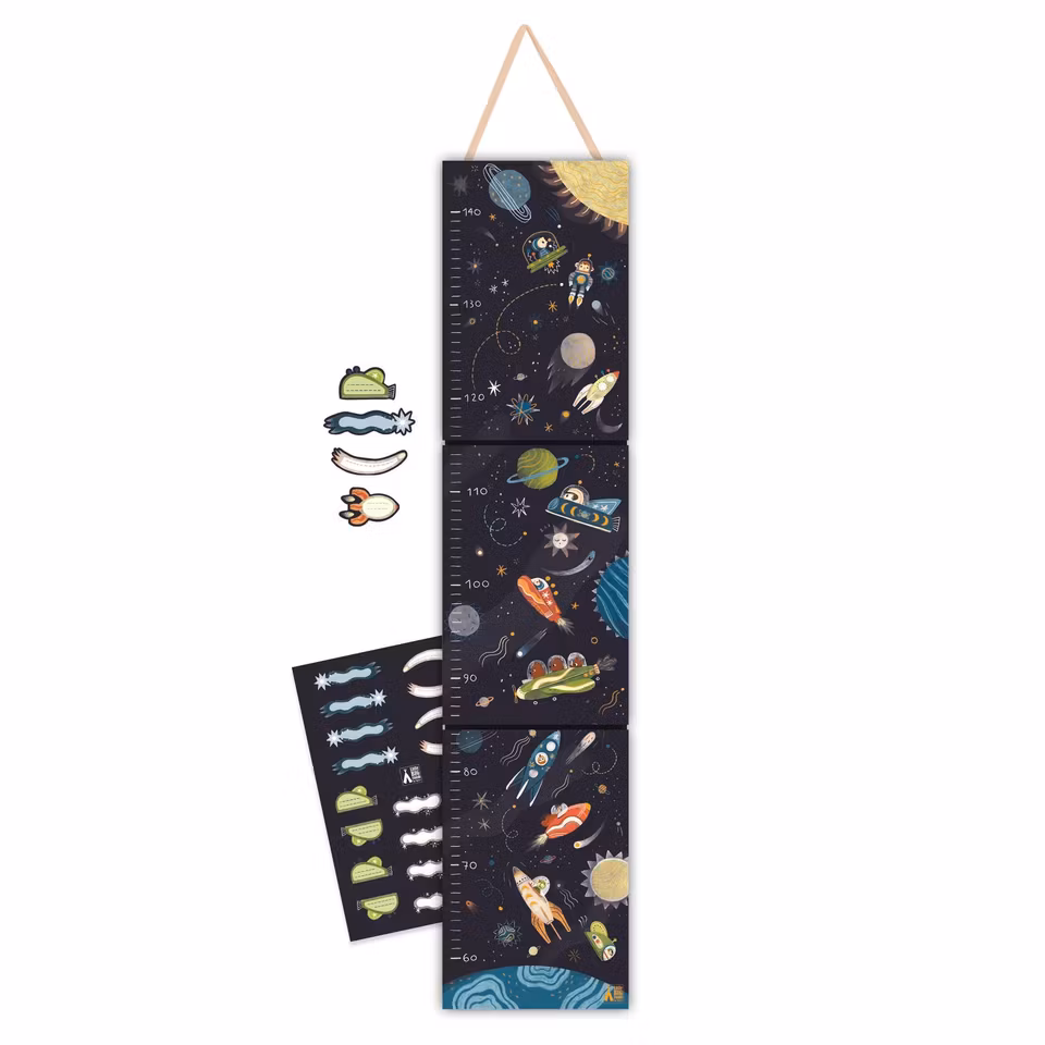 Djeco- Height chart - Space/ mätsticka