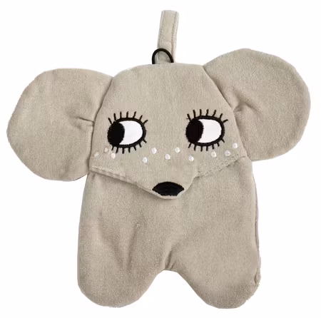 Roommate- Pacifier Cloth - Mouse/ napphållare