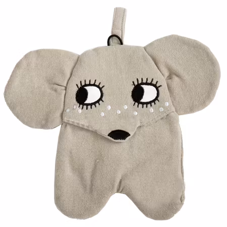 Roommate- Pacifier Cloth - Mouse/ napphållare