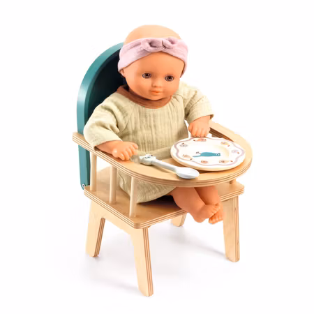 Djeco- Pomea Doll Baby Chair/ docktillbehör