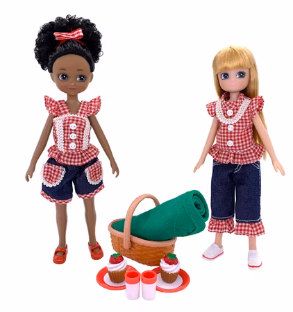 Lottie- Picnic in the Park Multipack 2 Dolls & set/ docka