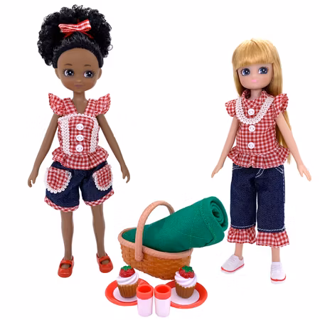 Lottie- Picnic in the Park Multipack 2 Dolls & set/ docka