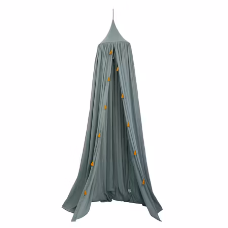 Roommate- Canopy Sea Grey/ sänghimmel
