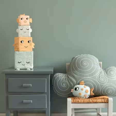 Roommate- Cloud cushion, Sea Green/ kudde
