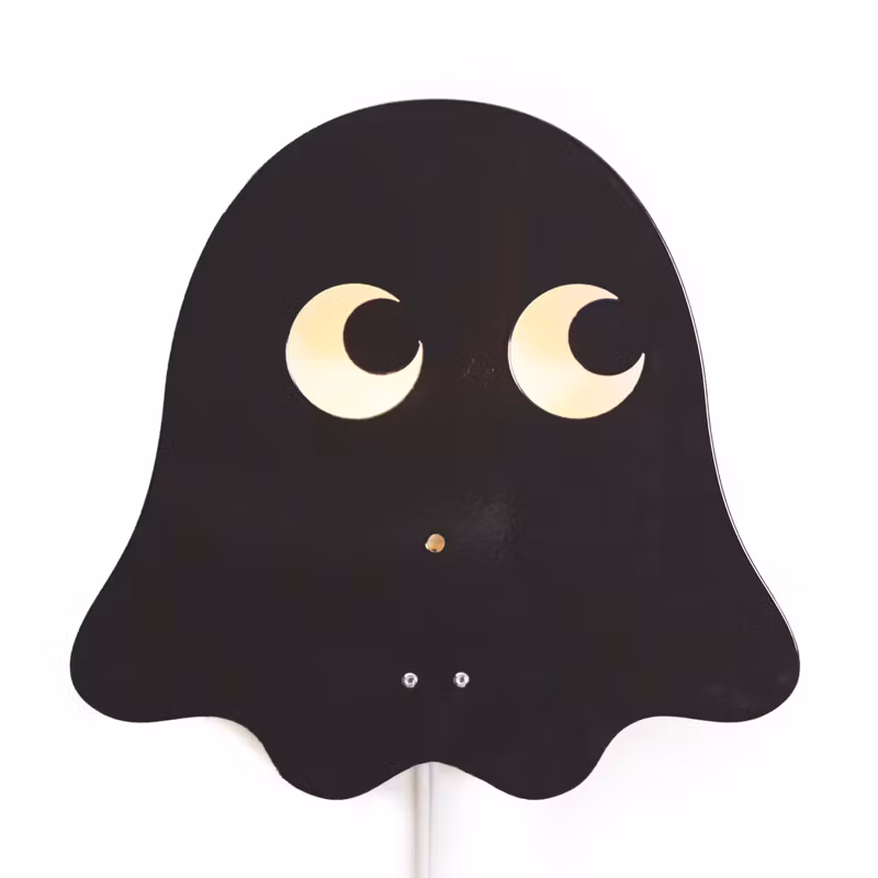 Roommate- Ghost lamp Black/ lampa