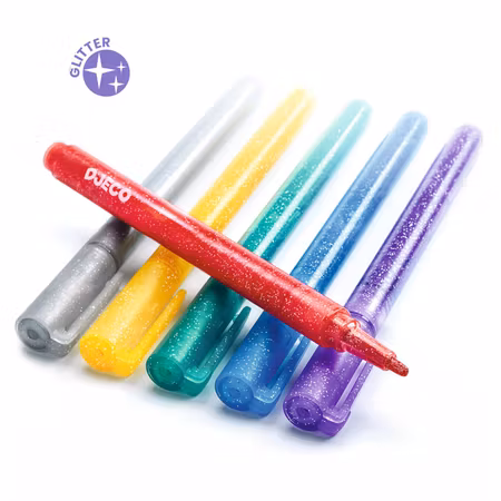 Djeco- Glitter markers/ pennor