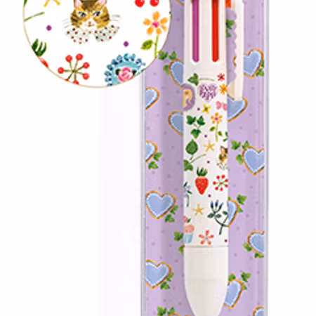 Djeco- Aiko rainbow pen (6 colors)/ penna