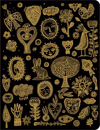 Djeco- Chic Aurélia notebook - FSC MIX/ anteckningsbok