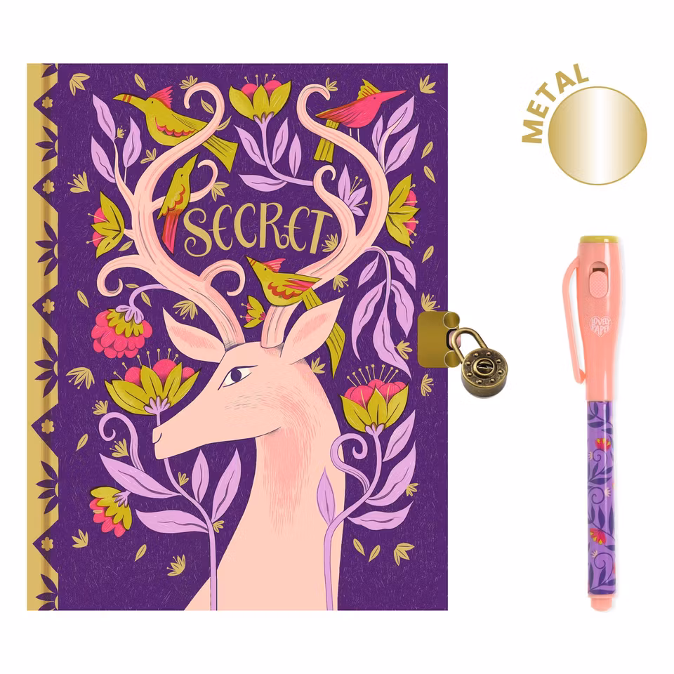 Djeco- Melissa Secret Notebook/ dagbok