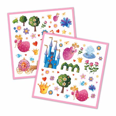 Djeco- Stickers Princess Marguerite/ klistermärke