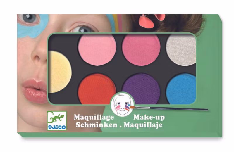 Djeco- Make-Up, Paint set Sweet/ ansiktsmålning