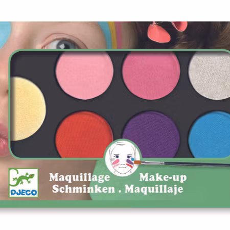 Djeco- Make-Up, Paint set Sweet/ ansiktsmålning