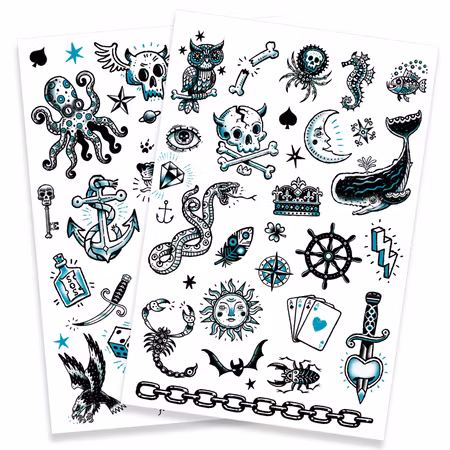 Djeco- Tattoo, Dark Side/ tatuering