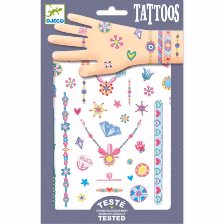 Djeco- Tattoo, Jenni´s Jewels/ tatuering