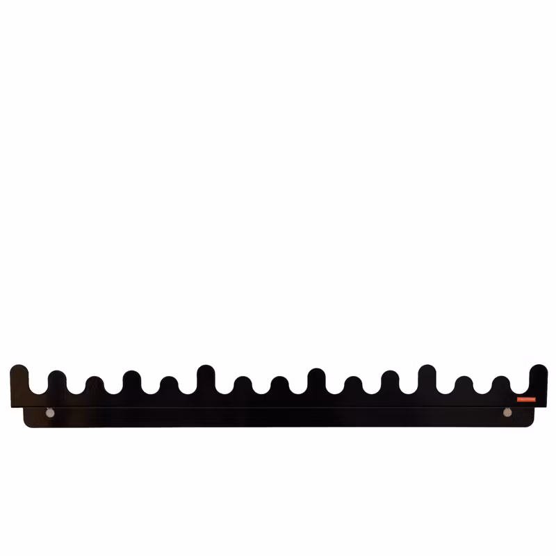 Roommate- Doodle Drop Picture shelf Black/ krok
