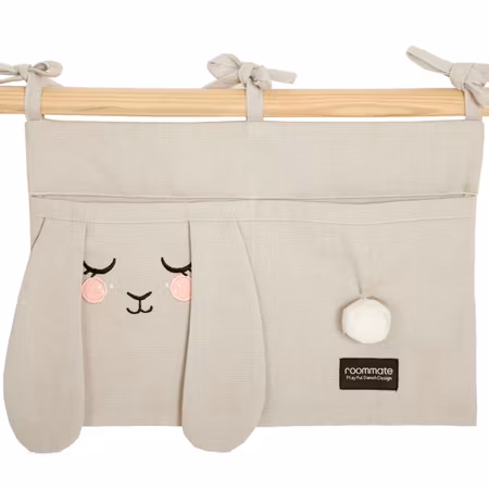 Roommate- BED POCKET - BUNNY/ förvaring