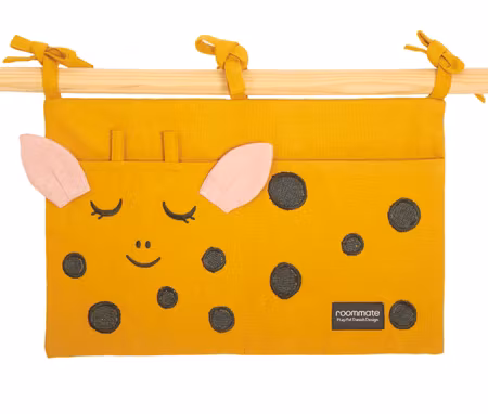 Roommate- BED POCKET - GIRAFFE/ förvaring