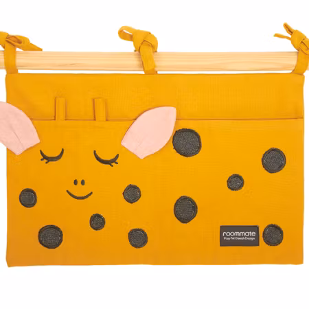 Roommate- BED POCKET - GIRAFFE/ förvaring