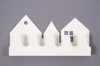 Rommate- Village Coat rack White/ krok
