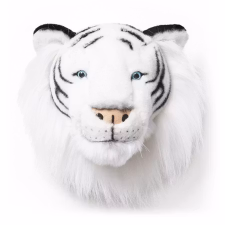 Roomfriends- Tigerhuvud vitt/ inredning