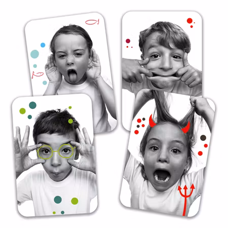 Djeco- Grimaces/ spel