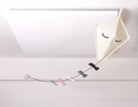 Roommate- Kite ceiling textile lamp/ lampa