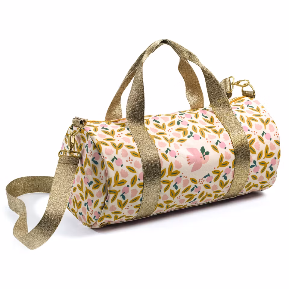 Djeco- Duffel Bag Pink Bird/ väskor.